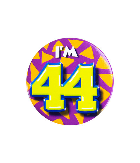 Button I&#039;m 44 jaar