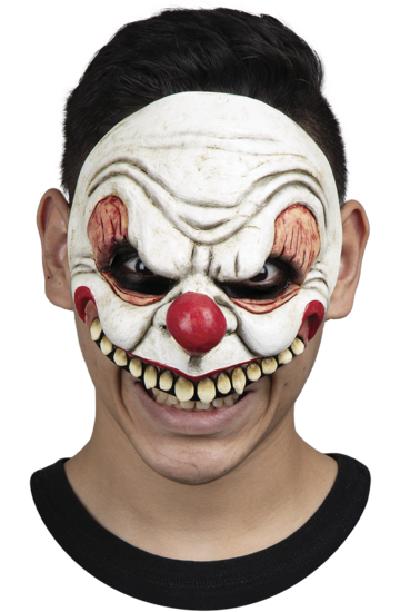 Half Masker Creepy Clown