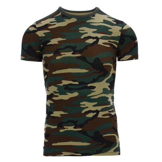 Leger t-shirt camouflage kinderen