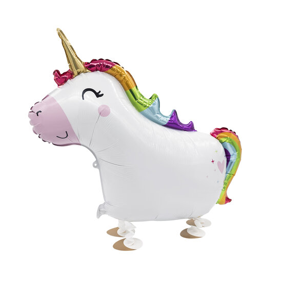 Folieballon Walking Unicorn 