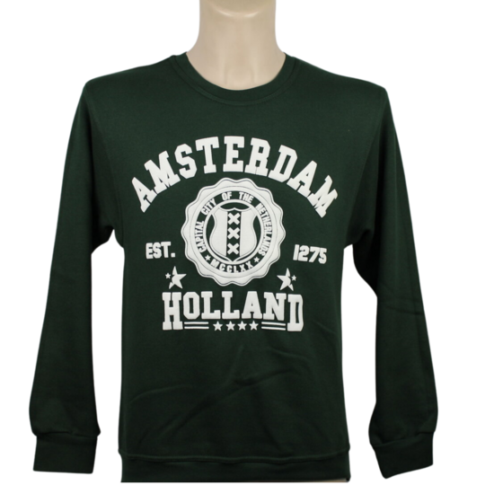 Sweater Amsterdam Holland groen