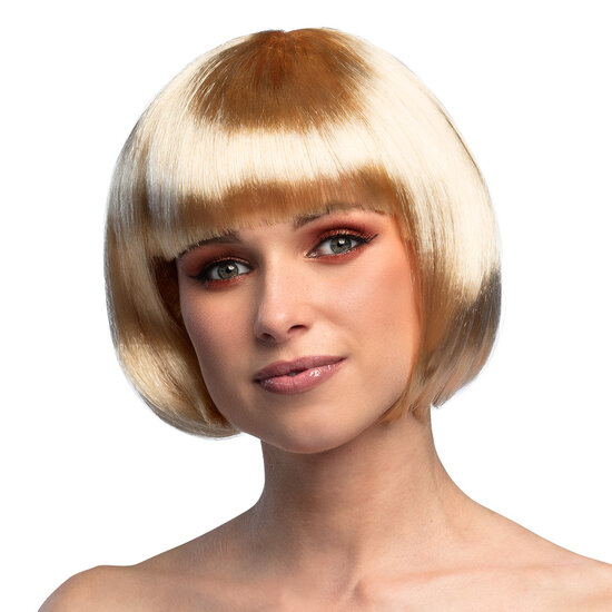 Dames Pruik Cabaret Blond