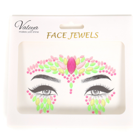 Steentjes - Face en Body Jewels Glow In The Dark - nr 32