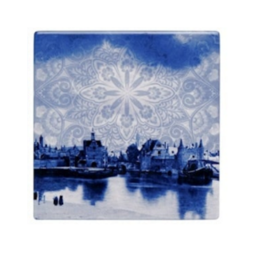 Onderzetters Vermeer Delfts Blauw