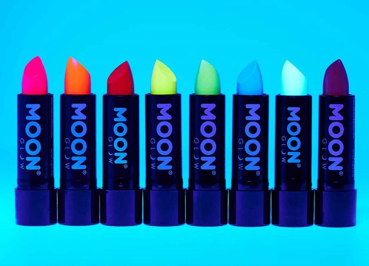 MoonGlow Lippenstift - Rood Neon UV