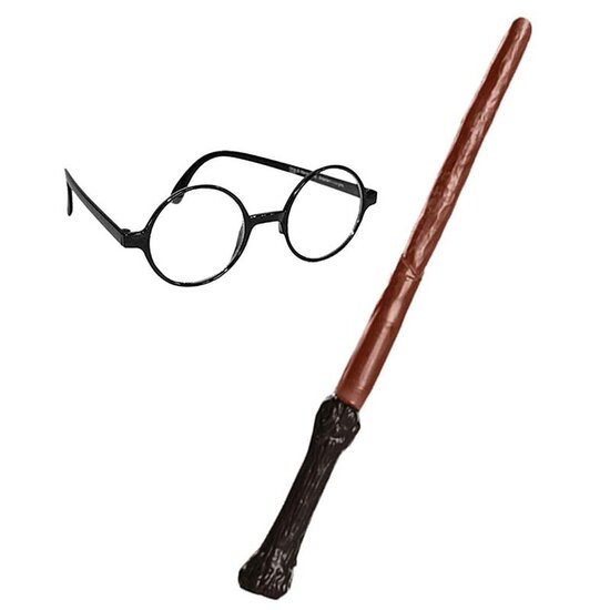 Harry Potter Licentie - Staf en Bril