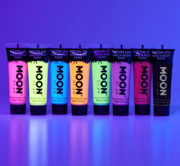 MoonGlow - Face &amp; Body Tube - UV Neon Wit