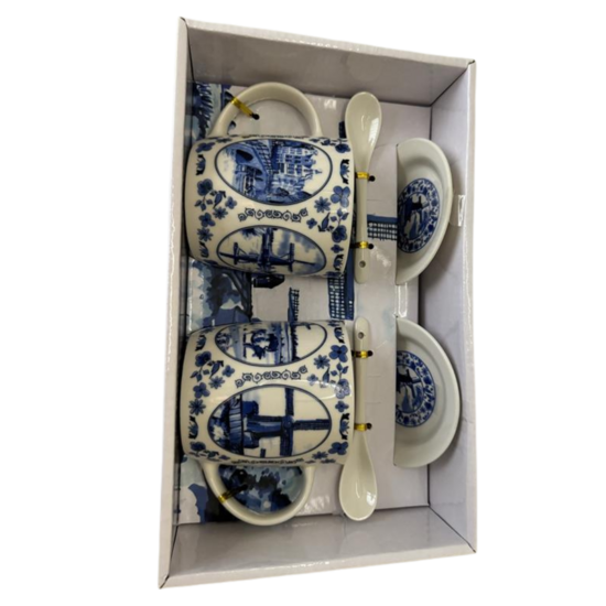 Mokken Giftbox Set - Delfts Blauw