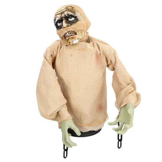 Halloween Decoratie - Schreeuwende Mummie - 62 cm