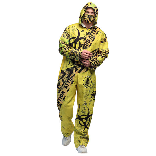 Radioactive Jumpsuit - Halloween Kostuum Volwassenen