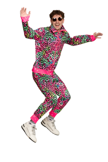 Trainingspak - Neon Wild Shell Suit - Volwassenen