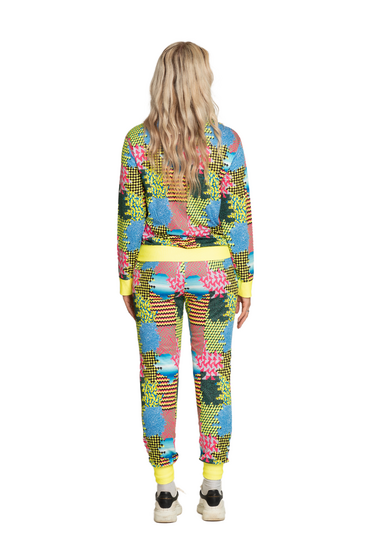 Trainingspak - Neon Disco Shell Suit - Volwassenen