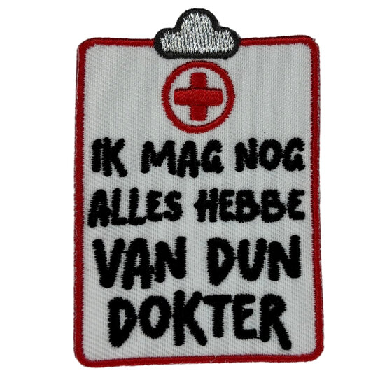 Embleem Oeteldonk - Ik Mag Nog Alles Hebbe Van Dun Dokter