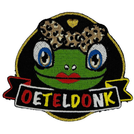 Embleem Oeteldonk - Kikker Strik Panter