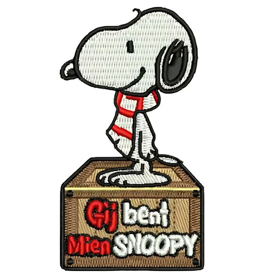 Embleem Huusse - Gij Bent Mien Snoopy