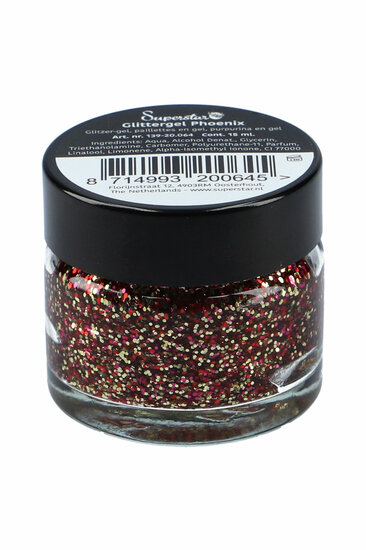 Superstar - Glittergel Phoenix - 15 ml