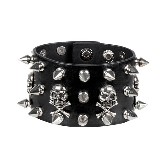 Punk Armband - Biker Armband - Spikes Piraten