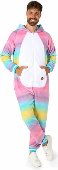 Opposuits Unicorn Onesie - Dieren Jumpsuit - Volwassenen