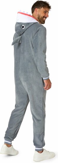 Opposuits Haai Onesie - Dieren Jumpsuit - Volwassenen