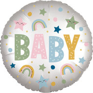 Folieballon Geboorte Natural Baby