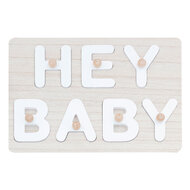 Ginger Ray hey baby Wooden Puzzle