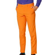 Opposuits Carnavalskleding Heren Oranje 3-delig