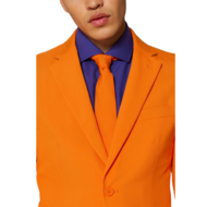 Opposuits Carnavalskleding Heren Oranje 3-delig