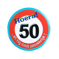 Button 50 jaar