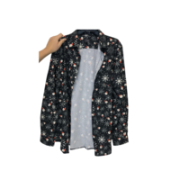 Tweedekans - nieuw - X-Mas Fashion Blouse Heren - maat L