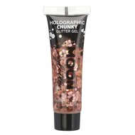 Moonglow - Chunky Gel Holografisch Glitters Tube Ros&eacute; Goud