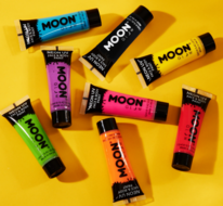 MoonGlow - Face &amp; Body Tube - UV Neon Rood