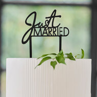 Ginger Ray - Cake Topper - Just Married