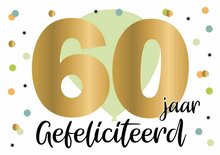 Wenskaart - Daisy 60 jaar