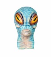 Masker Alien blue Tetz