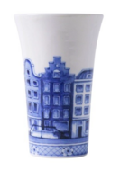 Shotglas Grachtenpandjes - Delfts Blauw