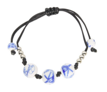 Armband Molens - Delfts Blauw/Zilver