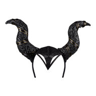 Diadeem Diabla - Maleficent Hoorns Zwart