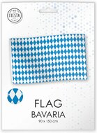 Vlag Oktoberfest blauw-wit