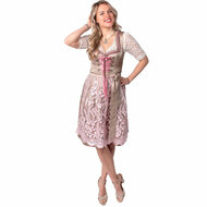 Dirndl Jurkje - Champagne-Roze - Deluxe Star Collection - Dames