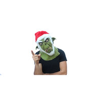 Masker Green Santa Halloween