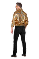 Disco Blouse Shiny Goud