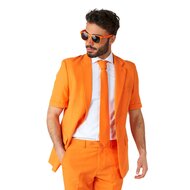 Opposuits Kostuum Heren - Zomer Set Oranje - 3-delig