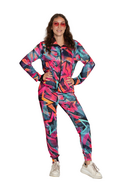 Trainingspak - Neon Abstract Shell Suit - Volwassenen