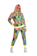 Trainingspak - Neon Disco Shell Suit - Volwassenen