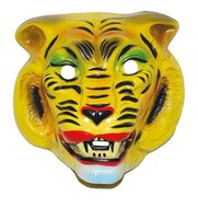 Dieren Masker - Tijger Volwassen Plastic