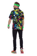 Hippie T-shirt Neon - Heren