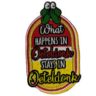 Embleem Oeteldonk - What happens in Oeteldonk Stays in Oeteldonk