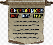 Embleem Oeteldonk - Oeteldonkse But-Kut-List