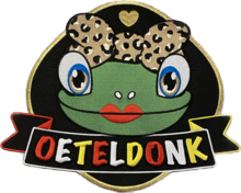 Embleem Oeteldonk - Kikker Strik Panter