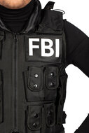 FBI vest luxe met tekst